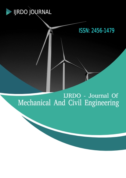 IJRDO - Journal of Mechanical And Civil Engineering Cover